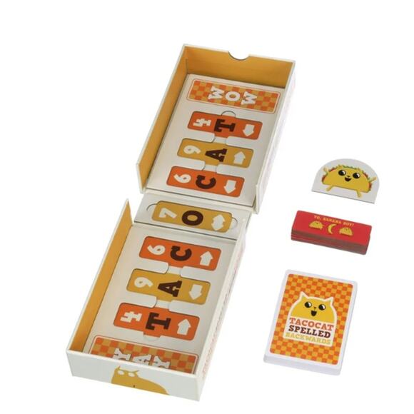 Exploding-Kittens Tacocat Spelled Backwards NWT - Picture 4 of 5